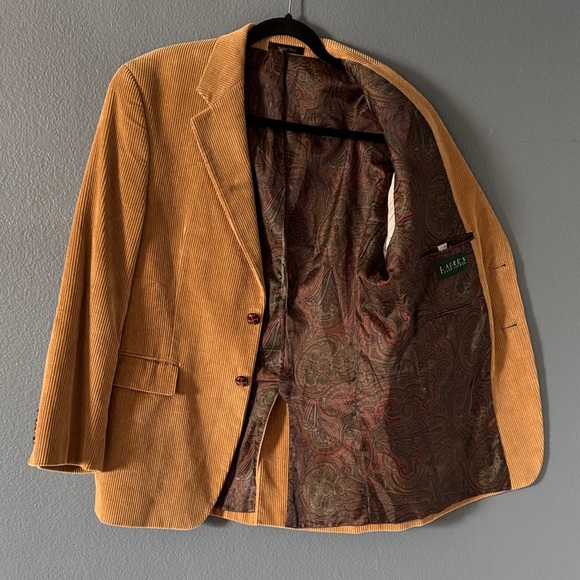 Ralph Lauren Men's Camel Corduroy Blazer - Picture 4 of 8